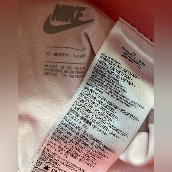 Nike Baby Leggings with Swoosh Logo 2T - Picture 5 of 5